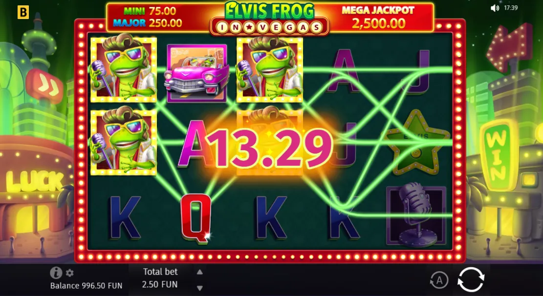Elvis Frog in Vegas demo